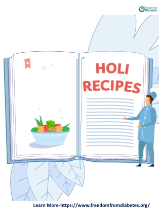 Diabetes Friendly Holi Recipe Book | Freedom from Diabetes