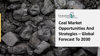 Coal Market Demand, Growth Supply, Latest Rising Trends Forecast To 2025