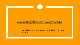 ancestrydna.com/activate || ancestry signin || ancestry login