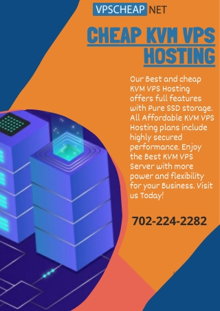 Cheap KVM VPS Hosting