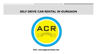 self drive car rental in gurgaon