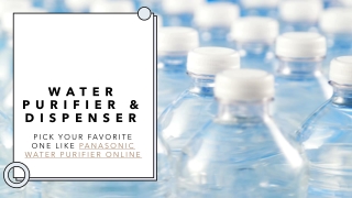 water purifier and dispenser online