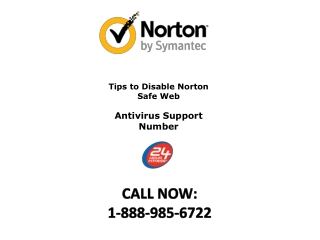 Tips to Disable Norton Safe Web