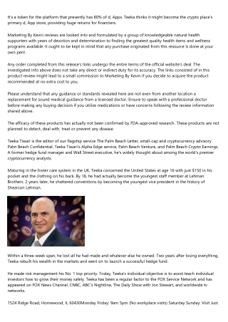The Investing Masters Review: Teeka Tiwari Palm Beach ...