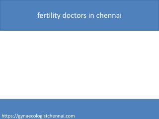 Gynaecologist Hospital In Chennai