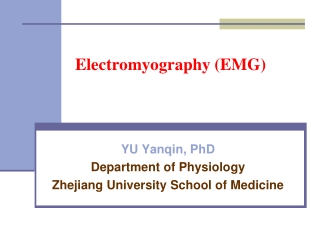 Electromyography (EMG)