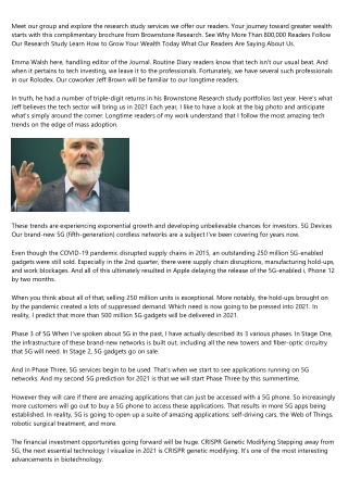 Jeff Brown Tech Investor - Google Sites