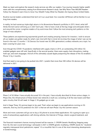Jeff Brown Reviews - Jeff Brown Investor - Jeff Brown