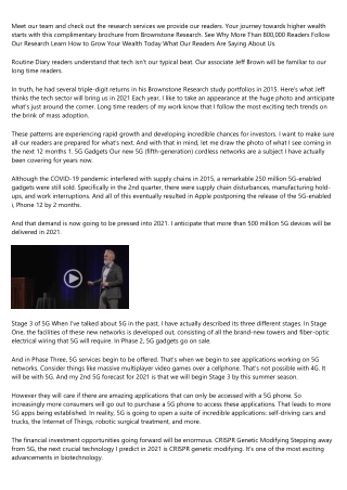Is “Jeff Brown The Tech Investor” Legit? 'The Man Who Predicted ...