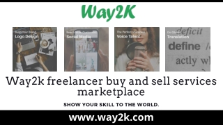 Freelancer buy and sell services account - Way2k