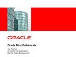 Oracle BI at Collaborate