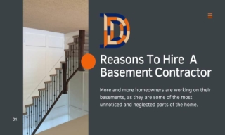 Reasons To Hire A Basement Contractor