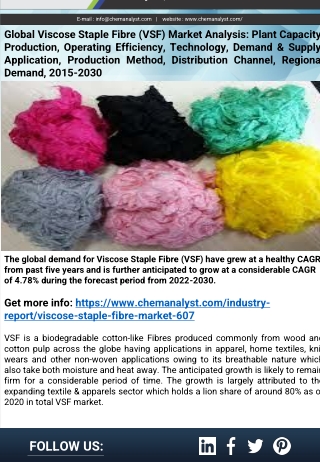 Viscose Staple Fibre Market Share & Size, Industry Report, 2030
