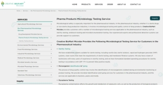Pharma Specified Organisms Testing