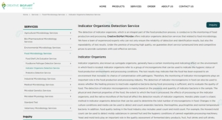 food Indicator Organisms test