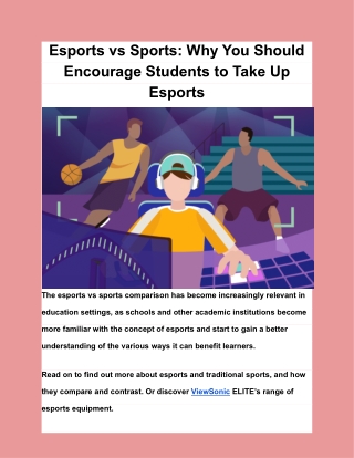 Esports vs Sports_ Why You Should Encourage Students to Take Up Esports (1)