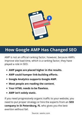 How Google AMP Has Changed SEO