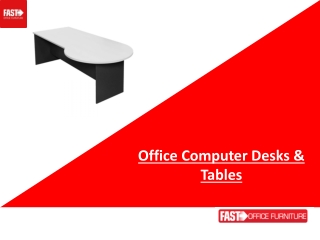 Office Computer Desks & Tables | Fast Office Furniture