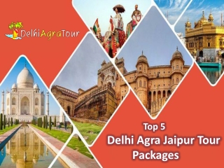 Top 5 Delhi Agra Jaipur Tour Packages