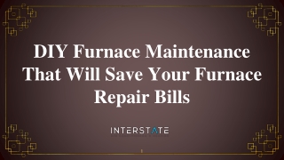 Furnace Maintenance Tips That Will Save Your Furnace Repair Bills