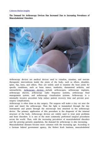 Arthroscopy Devices1j