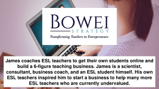 Teach English Online from Home - Bowei Strategy