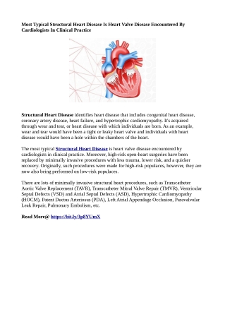 Structural Heart Disease - PDF