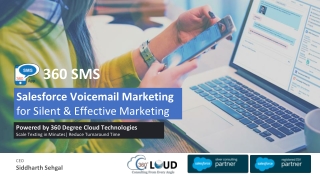 Salesforce Voicemail Marketing  for Silent & Effective Marketing