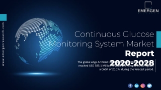Continuous Glucose Monitoring System Market, Demand, Growth, Share, Application