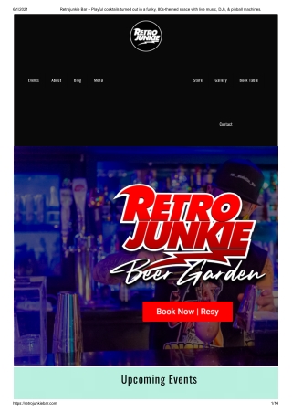 Retrojunkiebar - Party in the Post-Pandemic Era