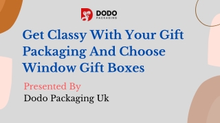 Fantastic Custom Window Boxes | Wholesale Custom Packaging