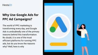 Why Use Google Ads for PPC Ad Campaigns