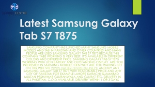 Samsung Galaxy Tab S7 T875