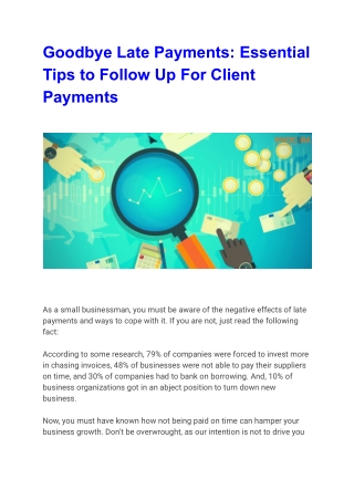 Goodbye Late Payments_ Essential Tips to Follow Up For Client Payments