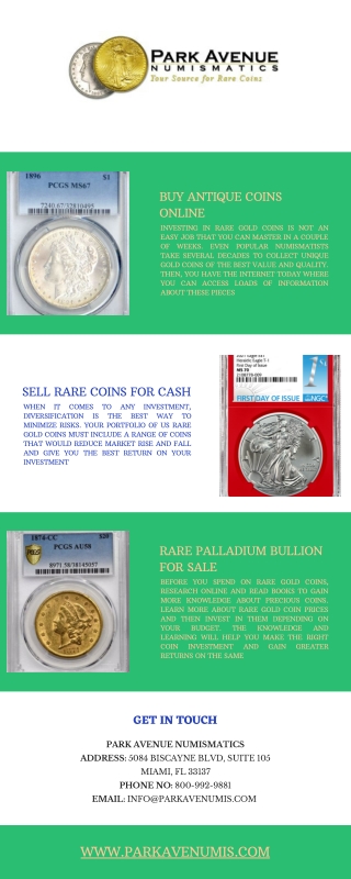 Sell Rare Coins