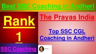 Best SSC Coaching in Andheri