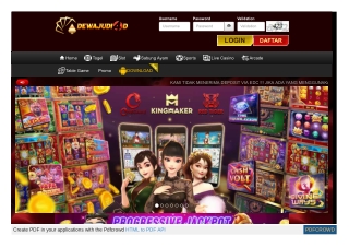 Dewajudi4d Agen Slot online Slot deposit pulsa terpercaya