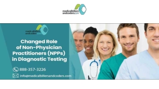 Changed Role of Non-Physician Practitioners (NPPs) in Diagnostic Testing