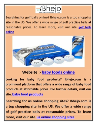 Searching for golf balls online abhi pdf