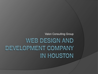 web design and development company in Houston