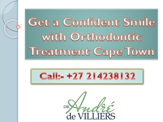 Get a Confident Smile with Orthodontic Treatment Cape Town