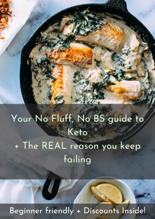 Your No Fluff, No BS Guide to Keto