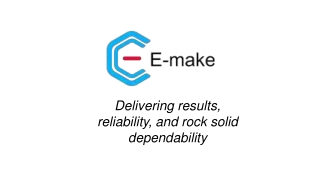 Plastic Injection Moulding Manufacturer - E-make