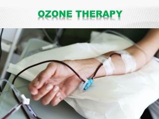 Benefits of Ozone Therapy