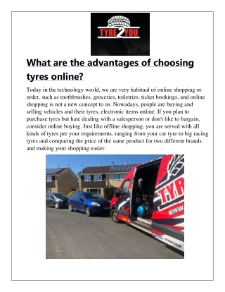 What are the advantages of choosing tyres online-converted