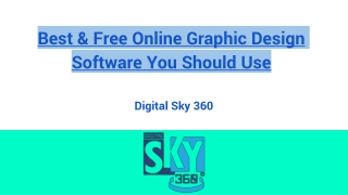 Best & Free Online Graphic Design Software You Should Use