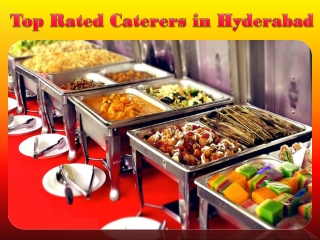 Top Rated Caterers in Hyderabad