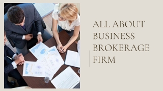 All About Business Brokerage Firm - Omerta Investments