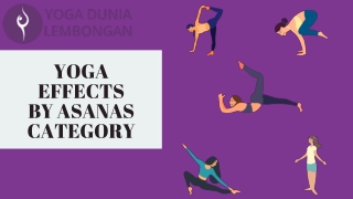 Different Types of Yoga Asanas and There Benefits – Yoga Dunia