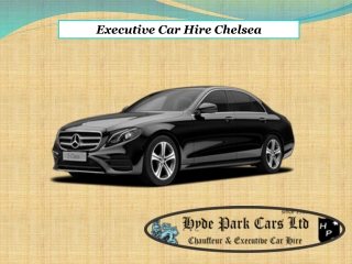 Executive Car Hire Chelsea